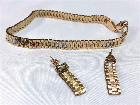 pulsera de oro rolex|Rolex aretes.